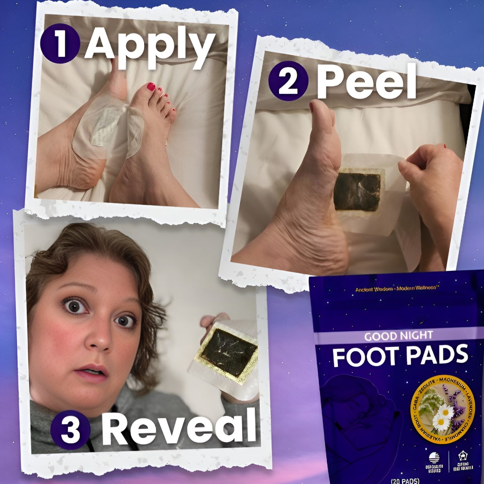 Bandoo™ – Good Night Sleep Detox Footpad