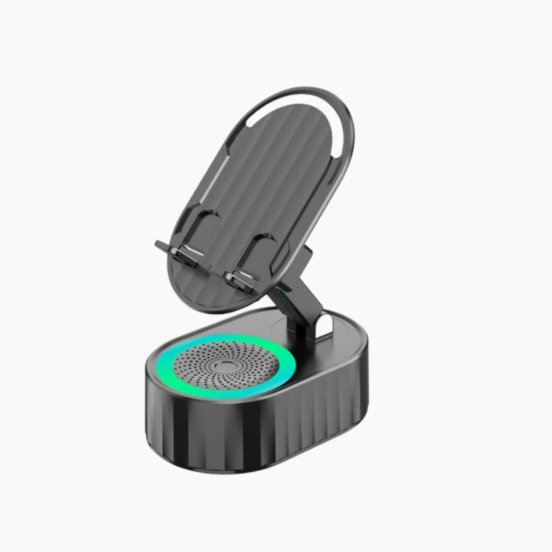 The Ultimate 2-in-1: Phone Holder & Bluetooth Speaker