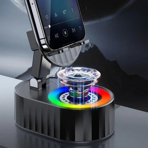 Auto-Sensing Phone Holder Speaker