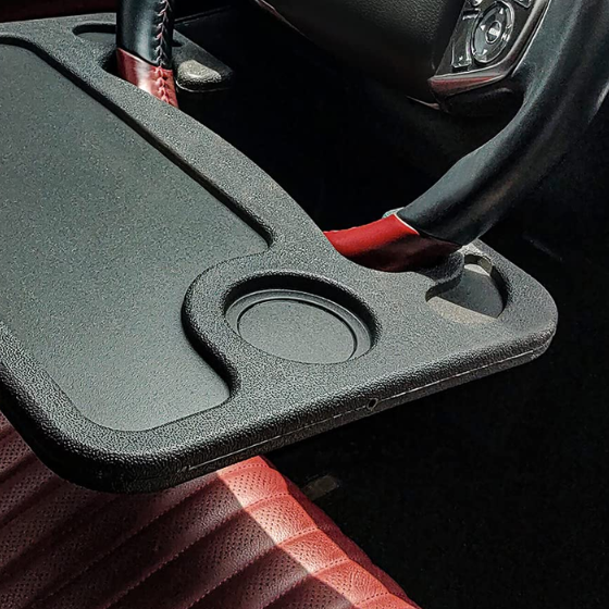 Multifunctional Car Steering Wheel Tray & Drink Holder