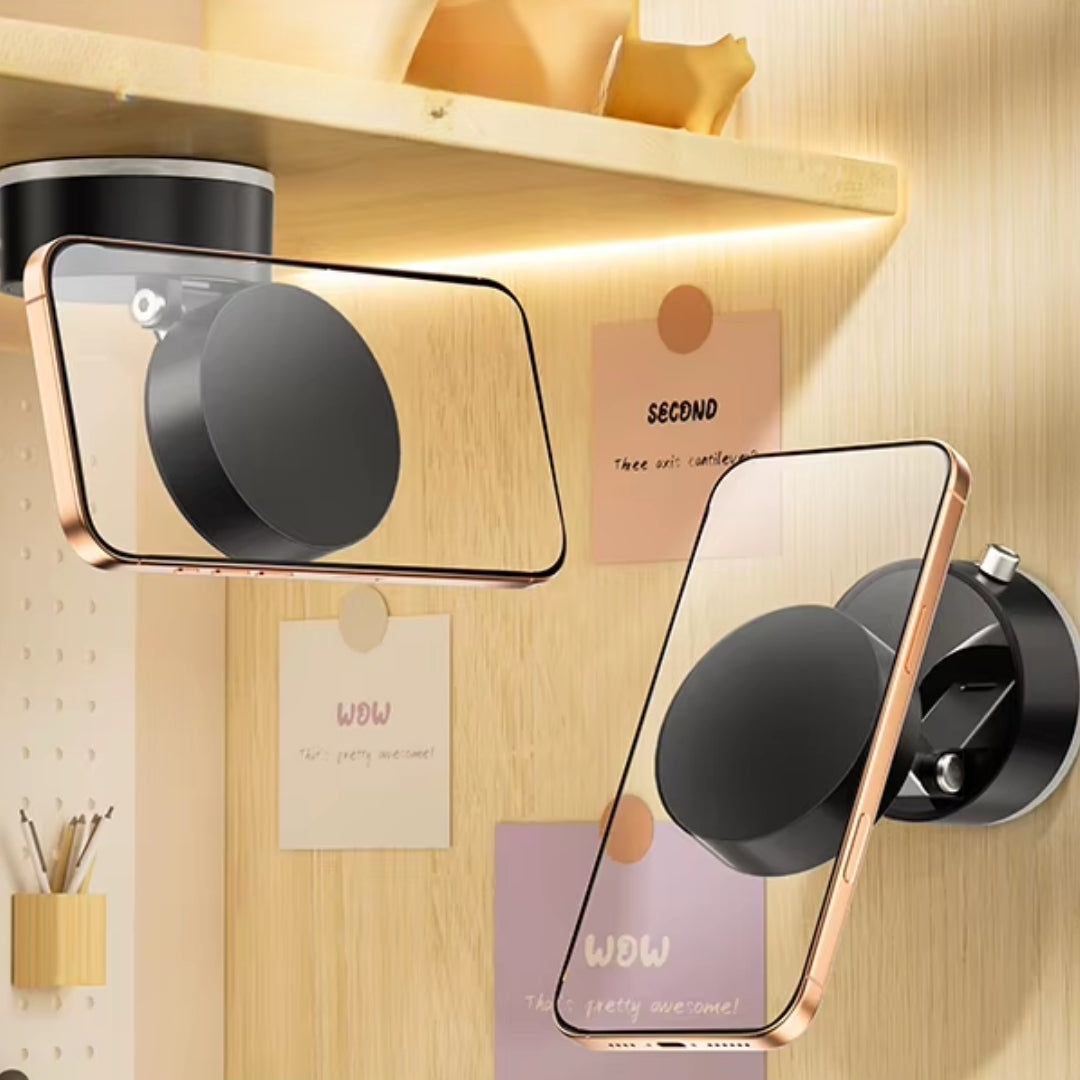 FlexiGrip - Dual-Sided Magnetic Suction Phone Holder
