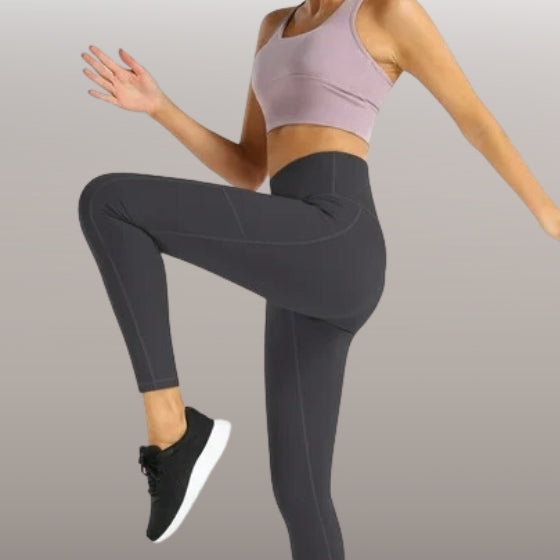 Thick High-Waist Yoga Leggings – Sculpt, Support & Stretch