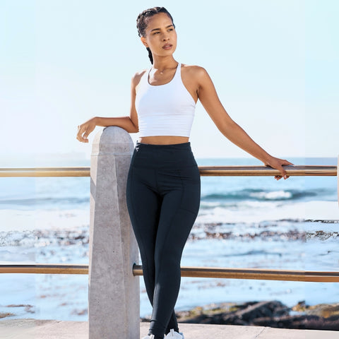 Thick High-Waist Yoga Leggings – Sculpt, Support & Stretch