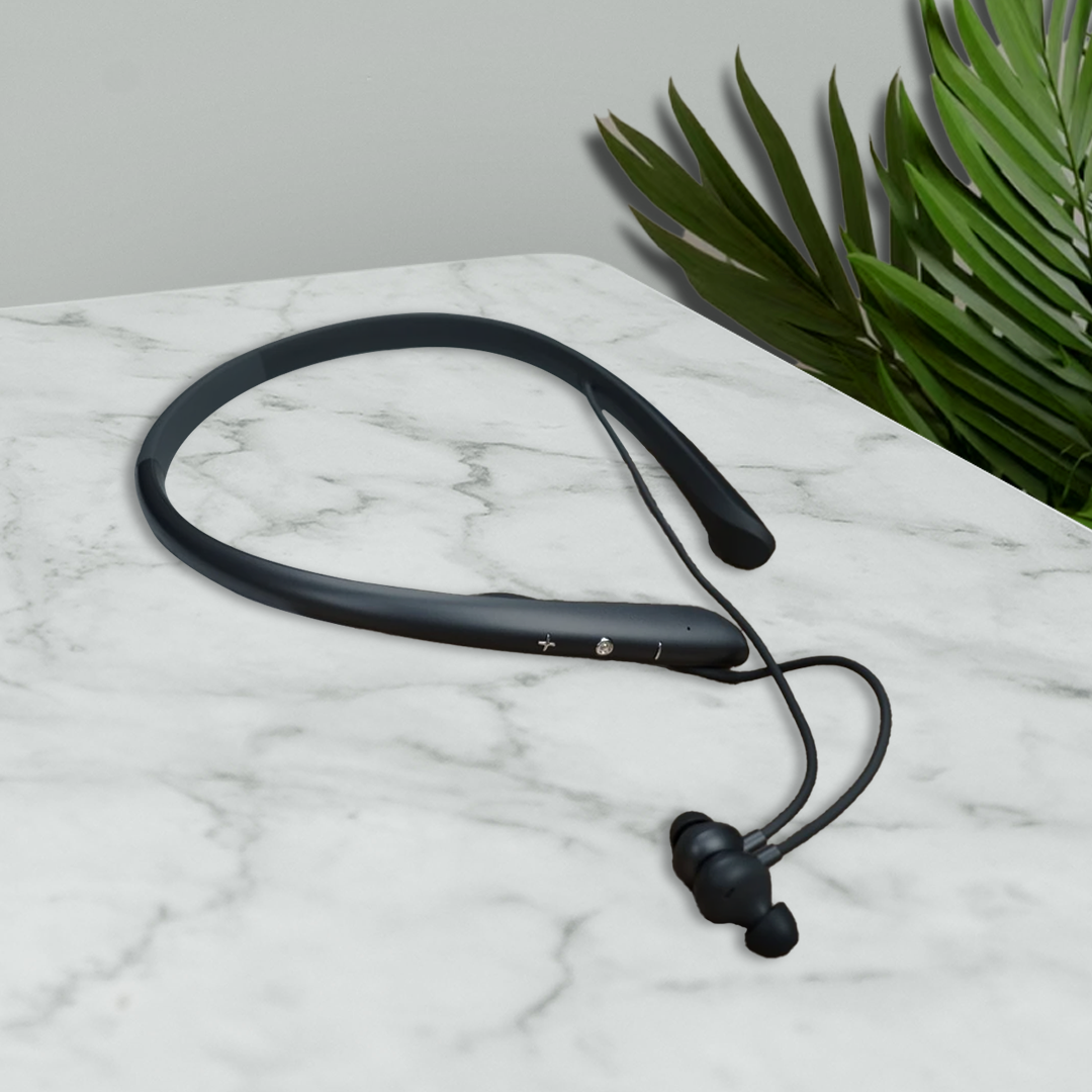 AudialPrime Smart Neckband Hearing Aid with Bluetooth & 4 Sound Modes