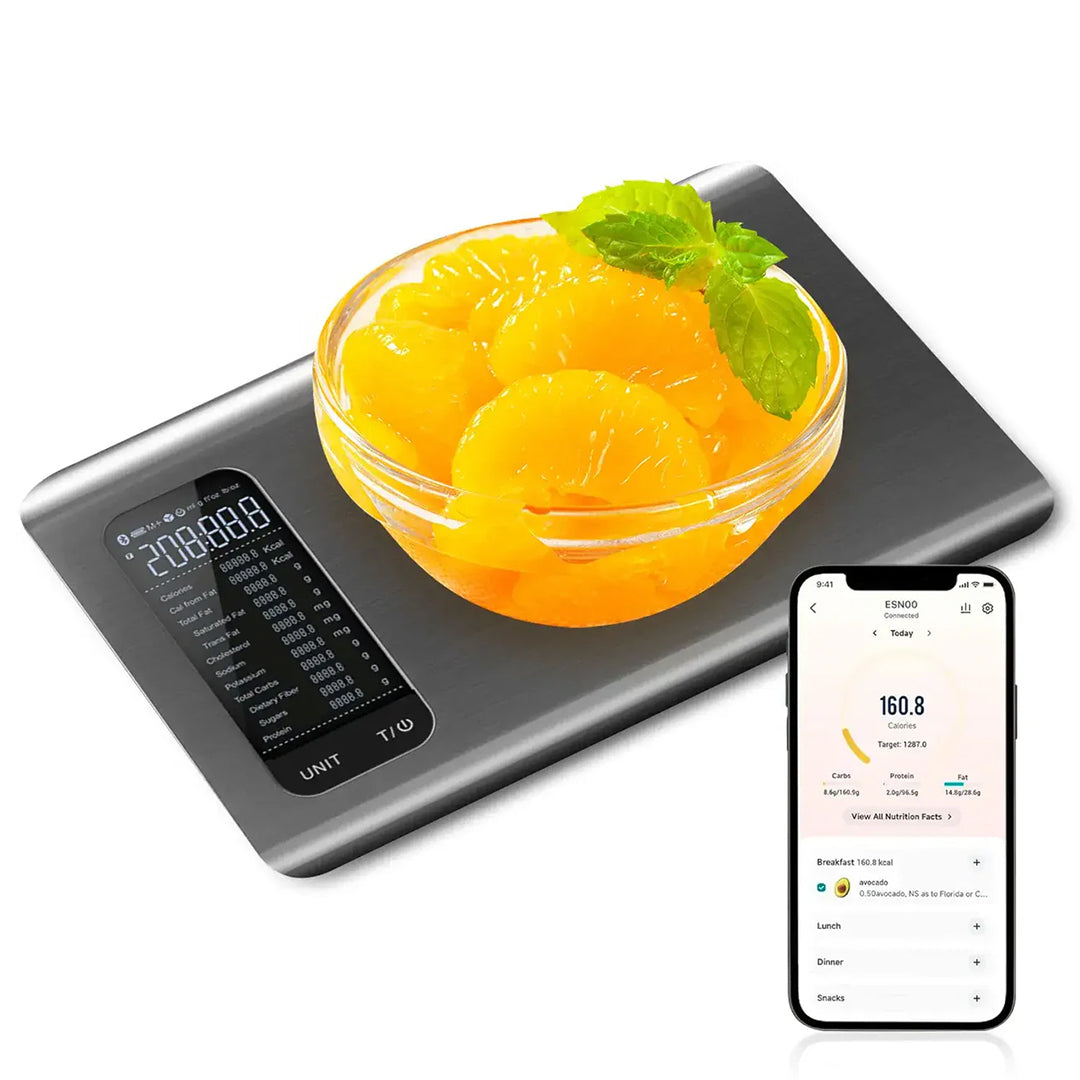 Stainless Steel Digital Nutrition Scale for Healthier Habits