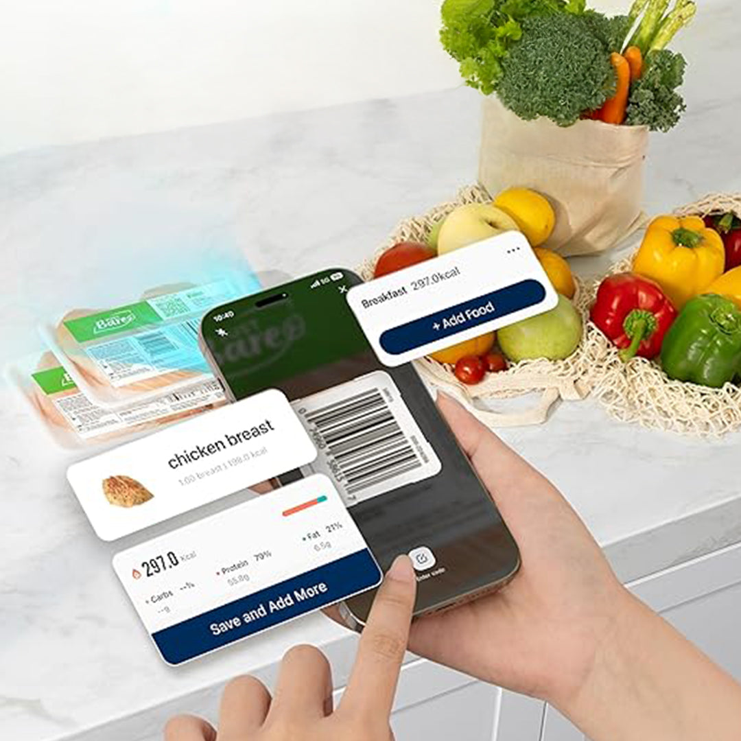 Stainless Steel Digital Nutrition Scale for Healthier Habits