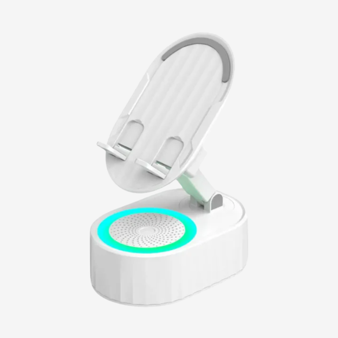 Auto-Sensing Phone Holder Speaker