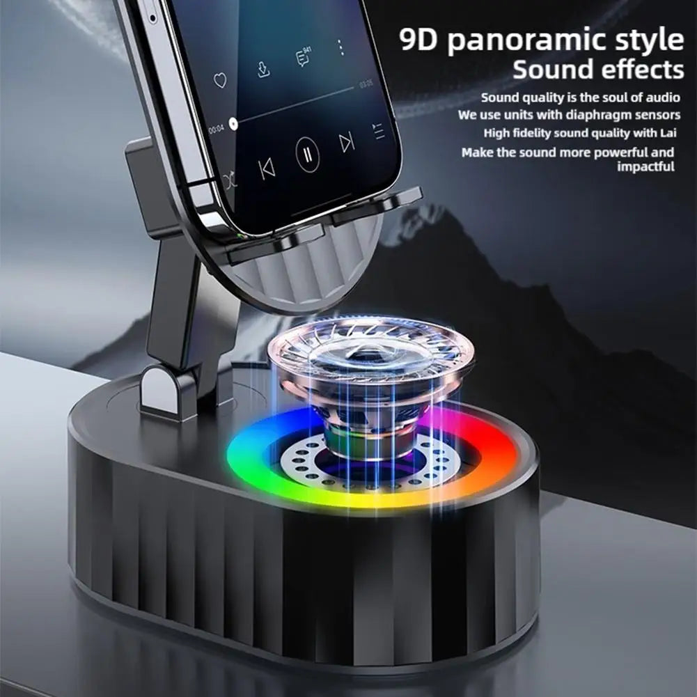 Auto-Sensing Phone Holder Speaker