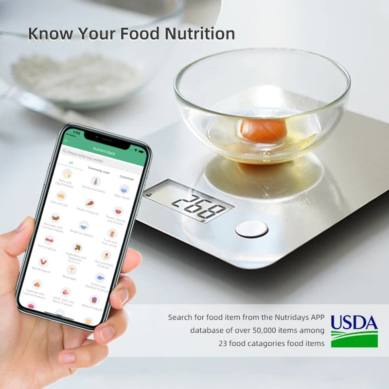 Hit Your Health Goals with This Digital Nutrition Scale