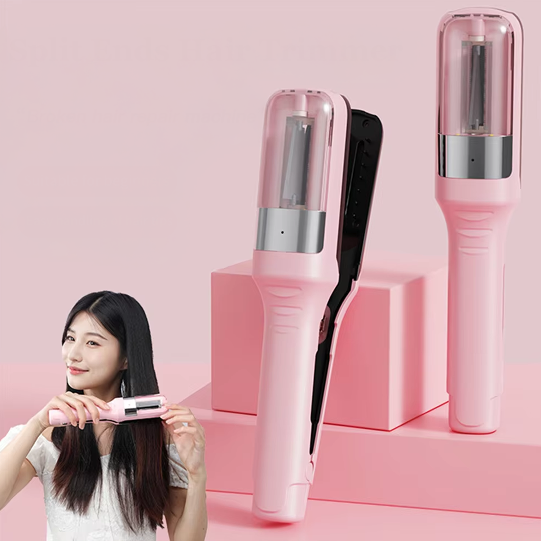 Salon-Style Cordless Split End Cutting Device
