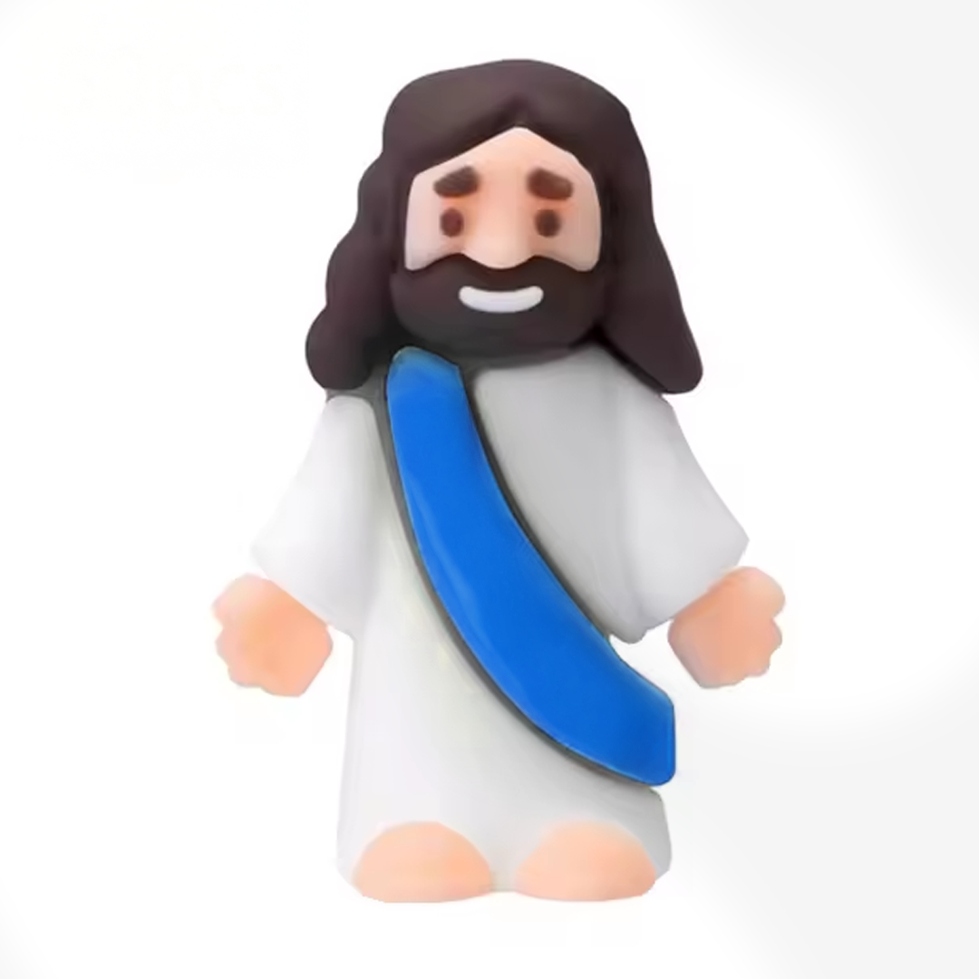 Easter Jesus Toys – 24 Mini Figurines for Crafts, Decor & Gifting