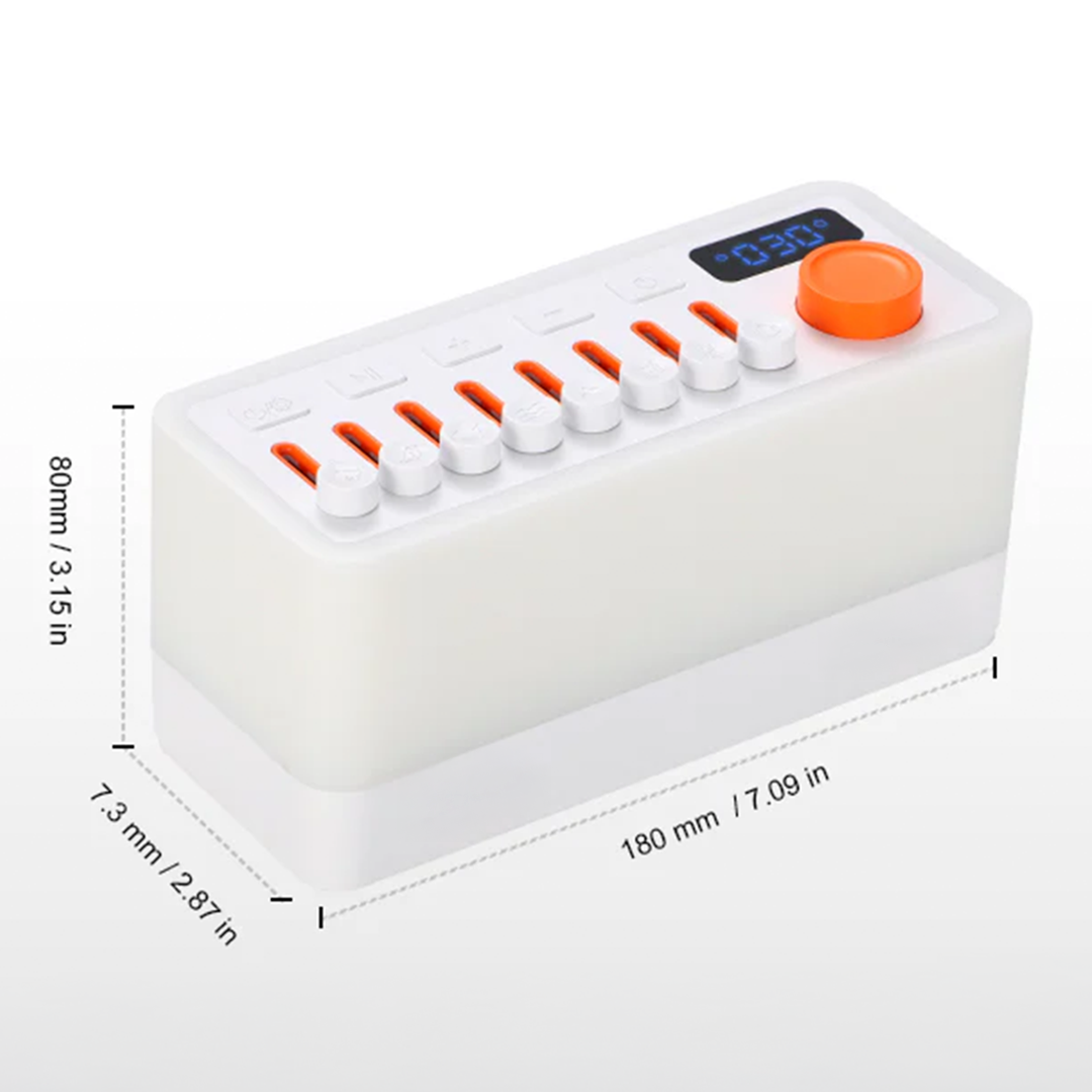 LumiSleep™ – 3-in-1 Sound Machine, Night Light & Bluetooth Speaker