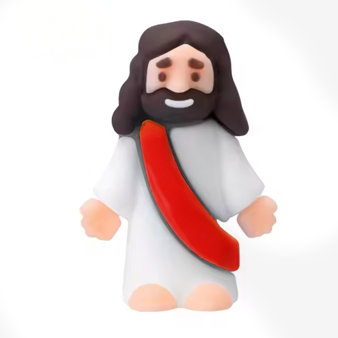 Easter Jesus Toys – 24 Mini Figurines for Crafts, Decor & Gifting