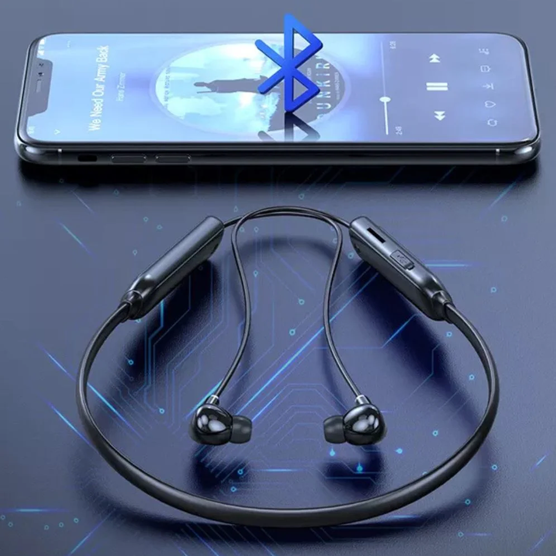 AudialPrime Smart Neckband Hearing Aid with Bluetooth & 4 Sound Modes